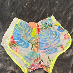 Nike Women's Floral Athletic Shorts